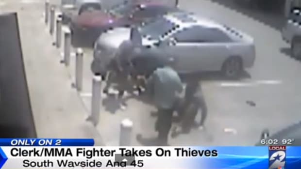 mma fighter stops robbery